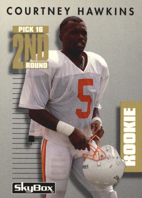 NFL 1992 SkyBox Prime Time - No 301 - Courtney Hawkins