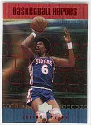 NBA 1999 / 00 Upper Deck Julius Erwing Heroes - No H50 - Julius Erving