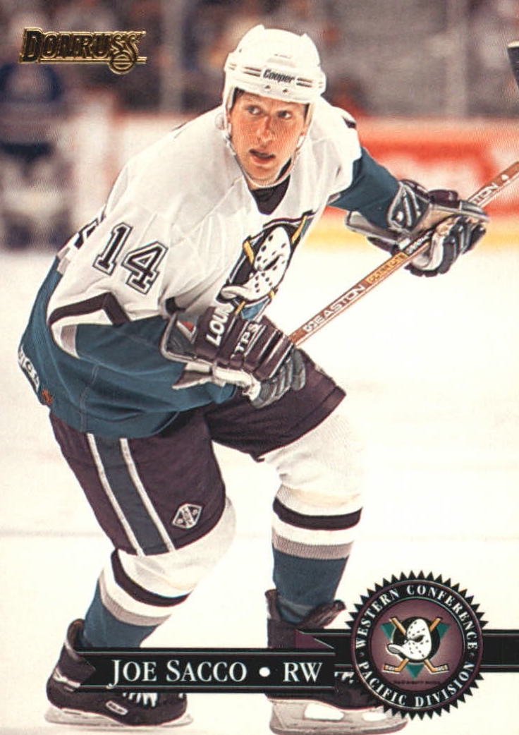 NHL 1995 / 96 Donruss - No 302 - Joe Sacco