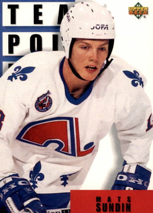 NHL 1993 / 94 Upper Deck - No 302 - Mats Sundin