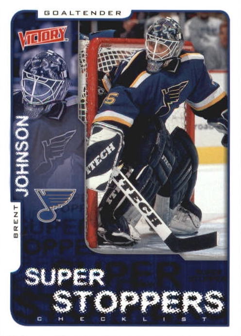NHL 2001-02 Upper Deck Victory - No 302 - Brent Johnson