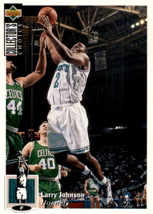 NBA 1994-95 Collector's Choice International German - No 302 - Larry Johnson