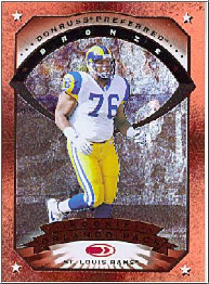 NFL 1997 Donruss Preferred - No 115 - Orlando Pace