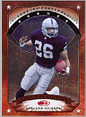 NFL 1997 Donruss Preferred - No. 56 - Napoleon Kaufman