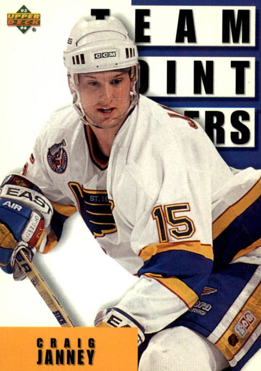 NHL 1993 / 94 Upper Deck - No 303 - Craig Janney