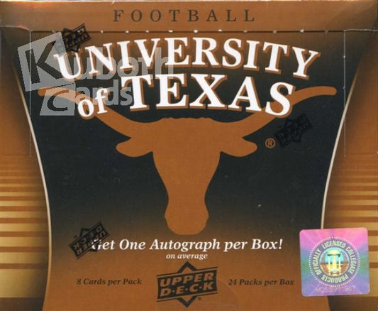NFL 2011 Upper Deck University of Texas - Box