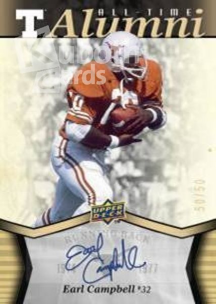 NFL 2011 Upper Deck University of Texas - Box