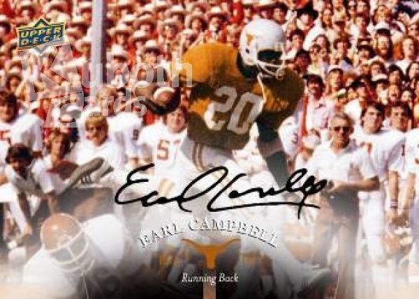 NFL 2011 Upper Deck University of Texas - Box