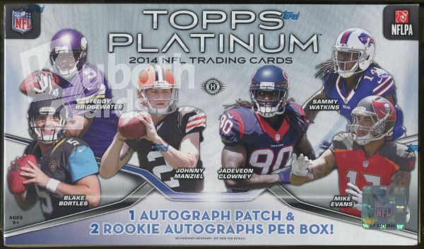 NFL 2014 Topps Platinum Hobby - Box