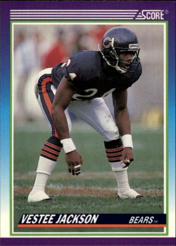 NFL 1990 Score - No 454 - Vestee Jackson