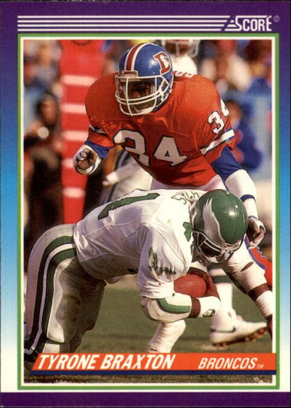 NFL 1990 Score - No 474 - Tyrone Braxton