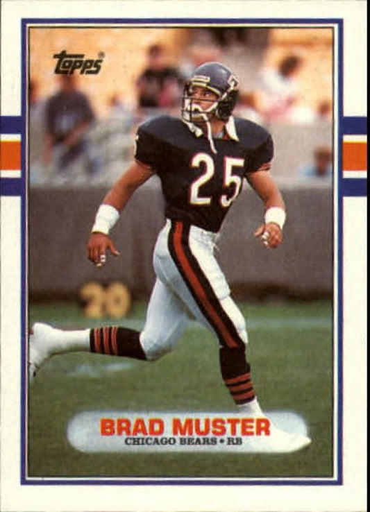 NFL 1989 Topps - No 71 - Brad Muster