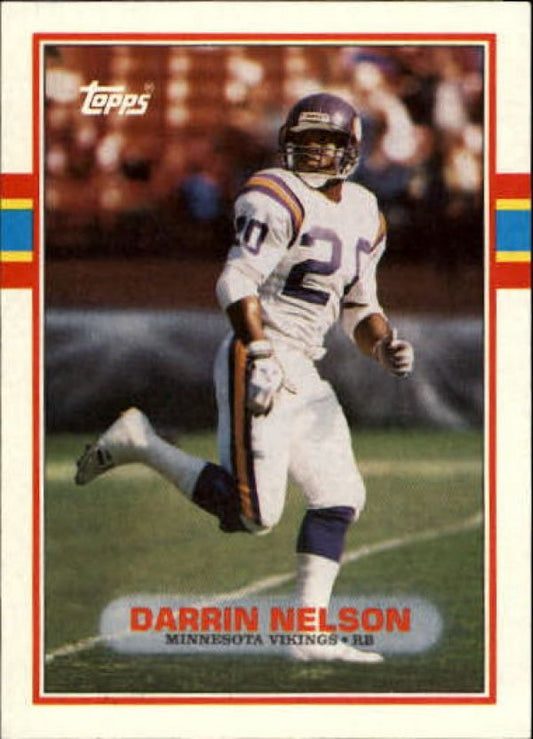 NFL 1989 Topps - No 87 - Darrin Nelson