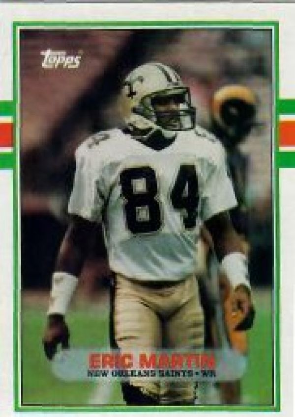 NFL 1989 Topps - No 164 - Eric Martin