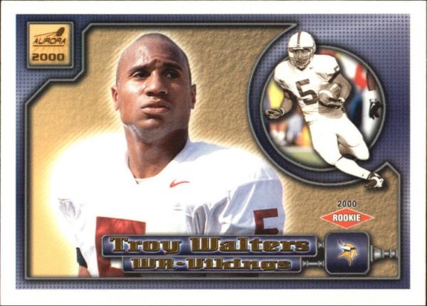 NFL 2000 Aurora - No. 82 - Troy Walters