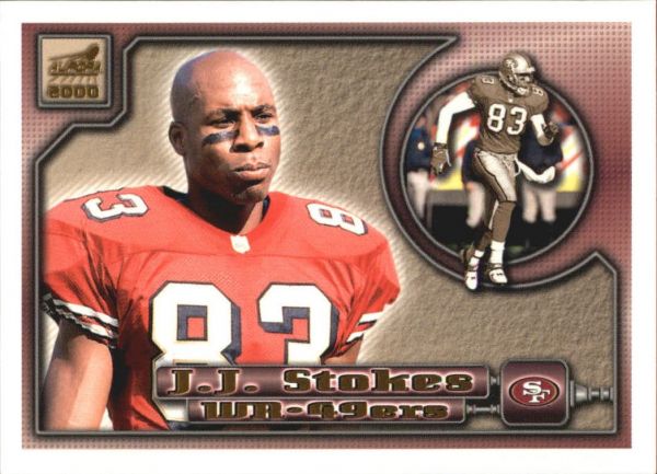 NFL 2000 Aurora - No. 129 - JJ Stokes