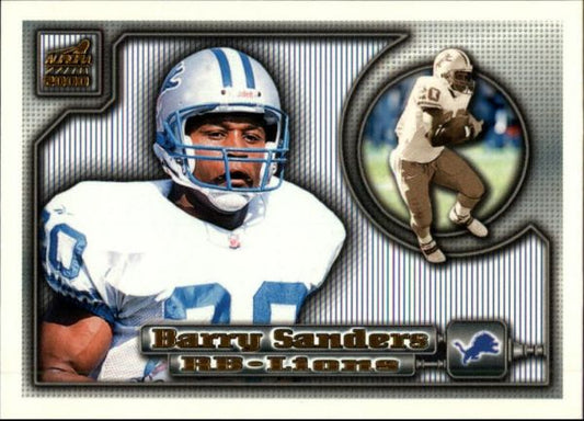 NFL 2000 Aurora Pinstripes - No 51 - Barry Sanders