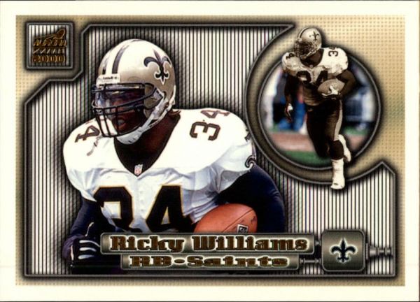 NFL 2000 Aurora Pinstripes - No 91 - Ricky Williams