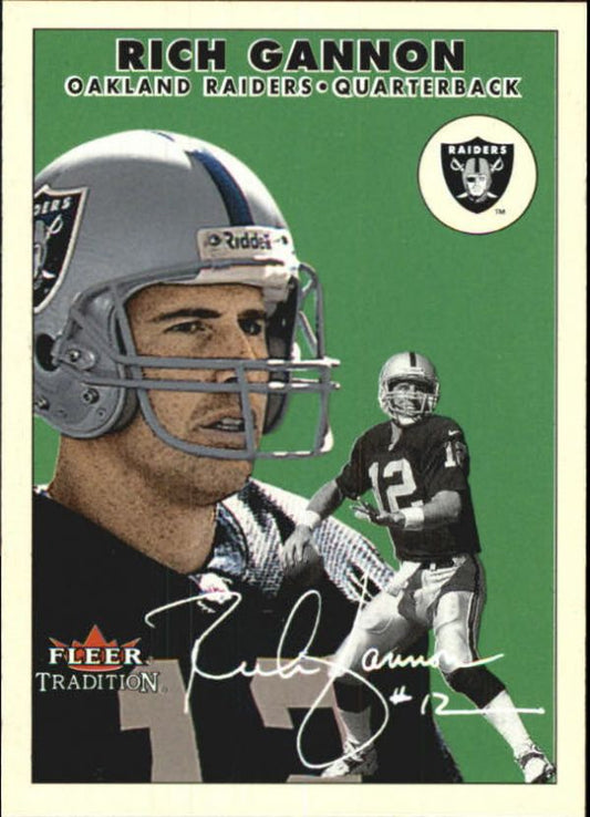 NFL 2000 Fleer Tradition - No 166 - Rich Gannon