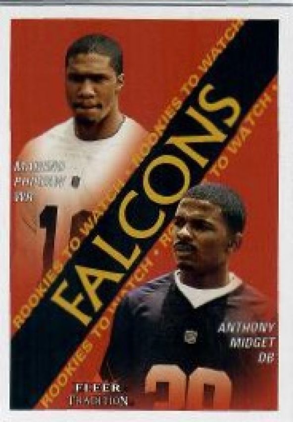 NFL 2000 Fleer Tradition - No 336 - Anthony Midget / Mareno Philyaw