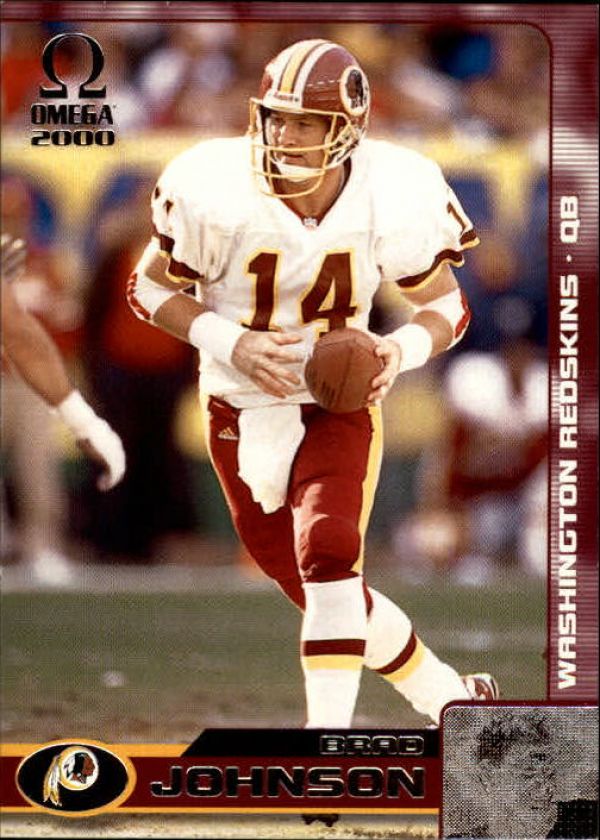 NFL 2000 Pacific Omega - No 149 - Brad Johnson