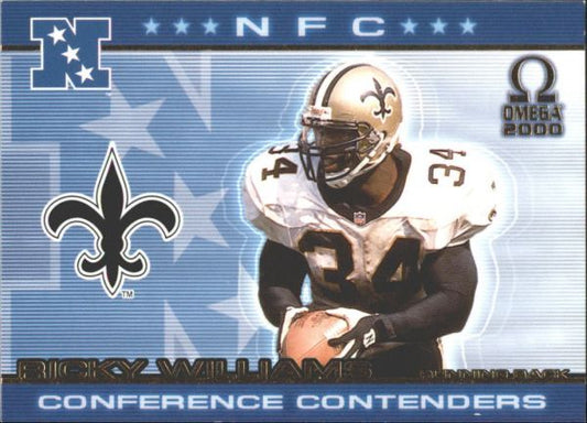 NFL 2000 Pacific Omega NFC Conference Contenders - No 10 - Ricky Williams