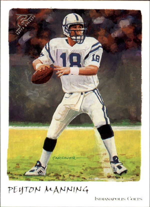 NFL 2002 Topps Gallery - No 9 - Peyton Manning