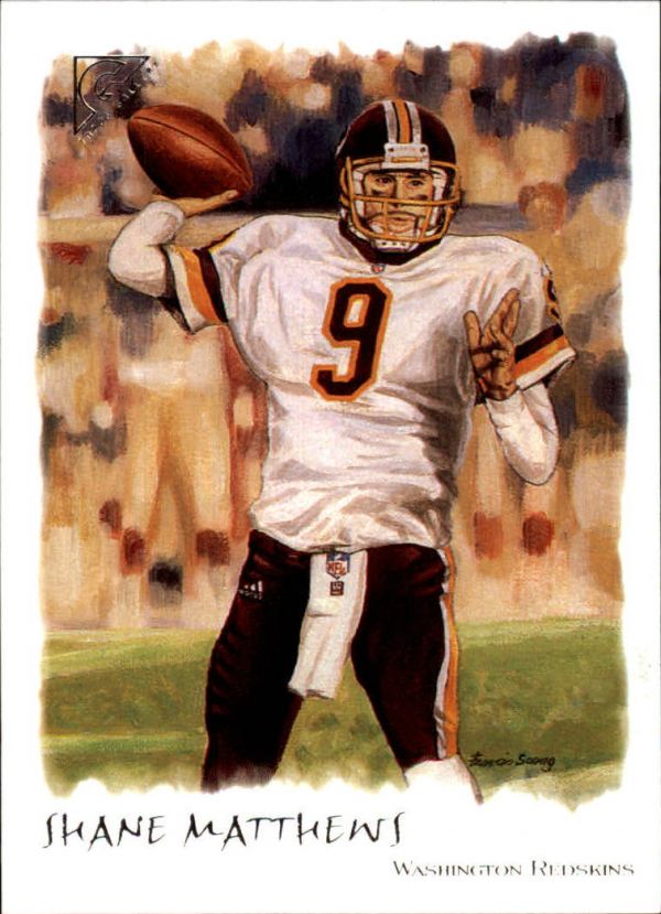 NFL 2002 Topps Gallery - No 13 - Shane Matthews