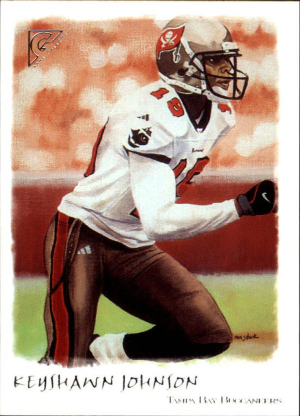 NFL 2002 Topps Gallery - No 56 - Keyshawn Johnson