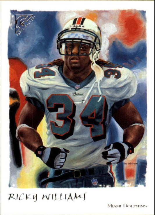 NFL 2002 Topps Gallery - No 88 - Ricky Williams