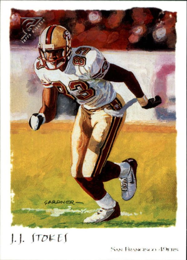 NFL 2002 Topps Gallery - No 143 - JJ Stokes