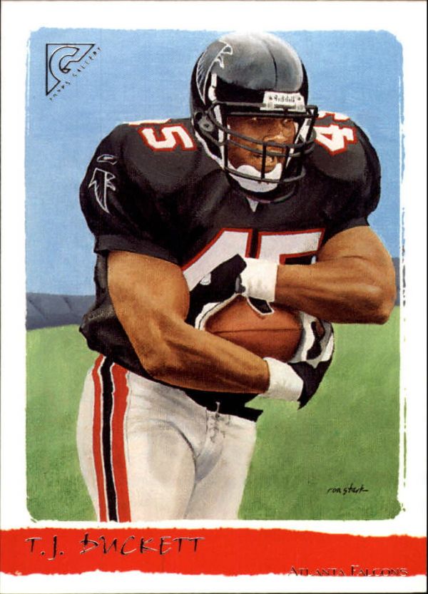 NFL 2002 Topps Gallery - No 191 - TJ Duckett