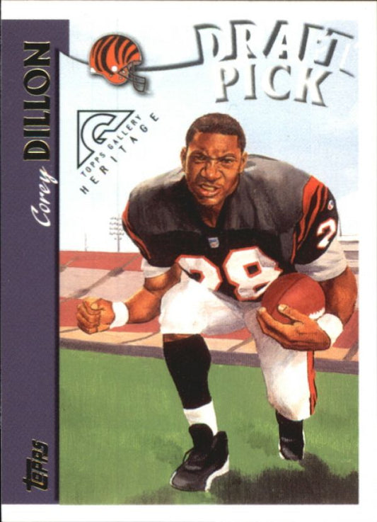 NFL 2002 Topps Gallery Heritage - No GH-CD - Corey Dillon