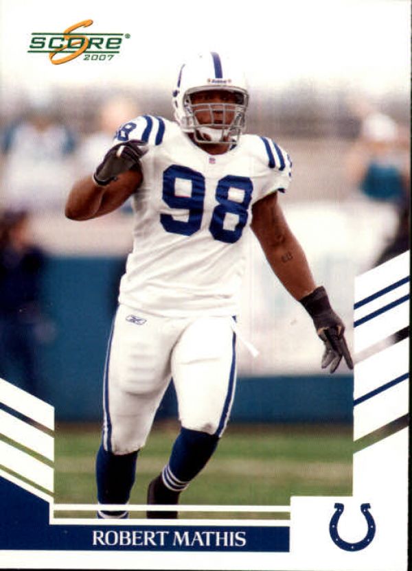 NFL 2007 Score - No. 225 - Robert Mathis