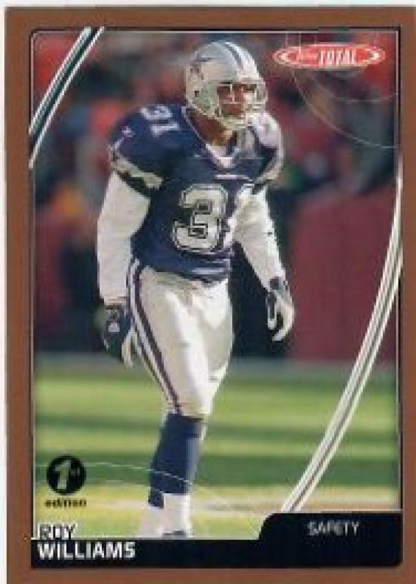 NFL 2007 Topps Total 1st Edition Copper - No 117 - Roy Williams