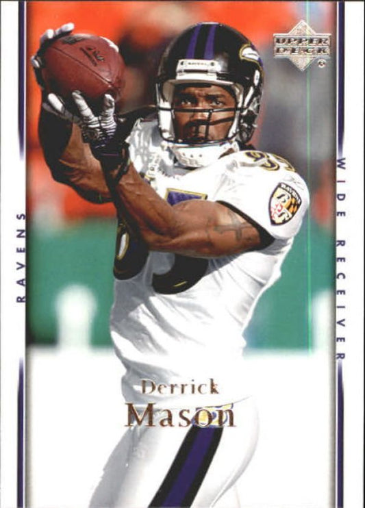 NFL 2007 Upper Deck - No 11 - Derrick Mason