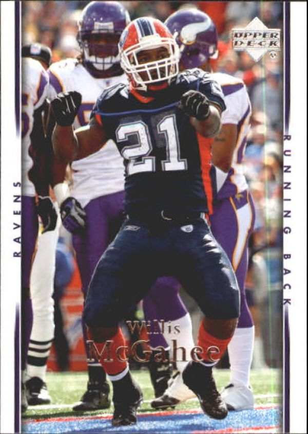 NFL 2007 Upper Deck - No 13 - Willie McGahee