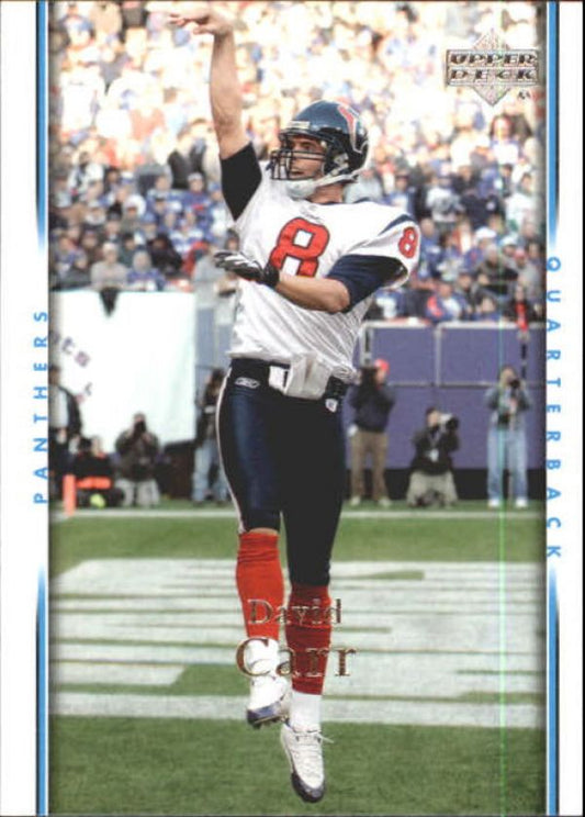 NFL 2007 Upper Deck - No 22 - David Carr