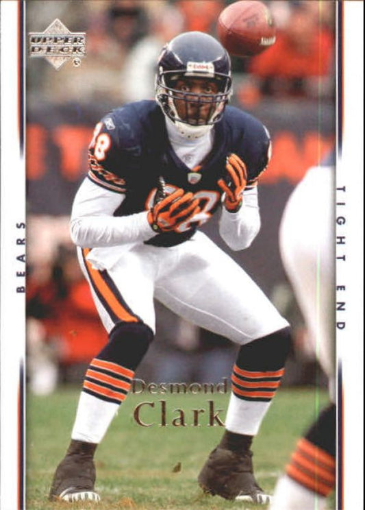 NFL 2007 Upper Deck - No 30 - Desmond Clark