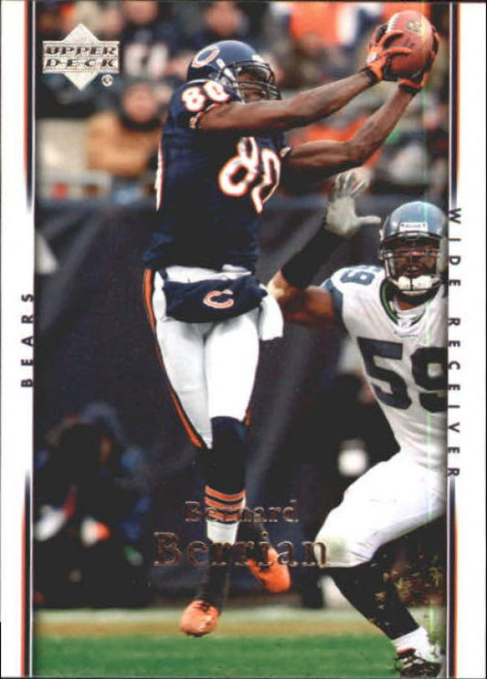 NFL 2007 Upper Deck - No 33 - Bernard Berrian