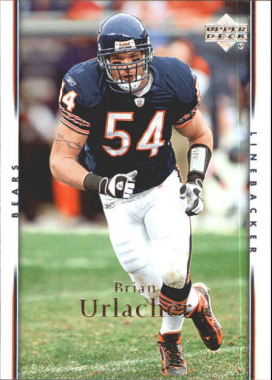 NFL 2007 Upper Deck - No 34 - Brian Urlacher