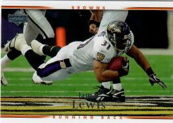 NFL 2007 Upper Deck - No. 43 - Jamal Lewis