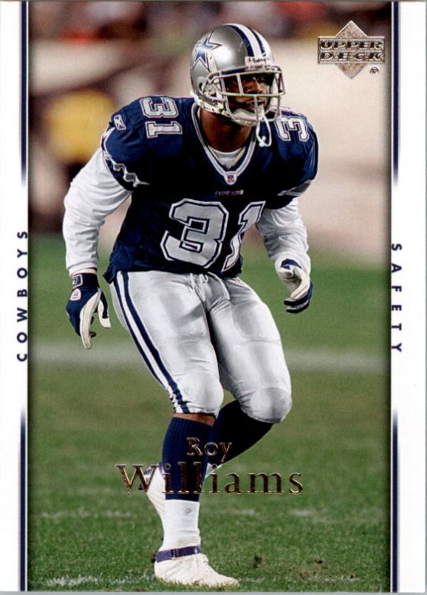 NFL 2007 Upper Deck - No 46 - Roy Williams