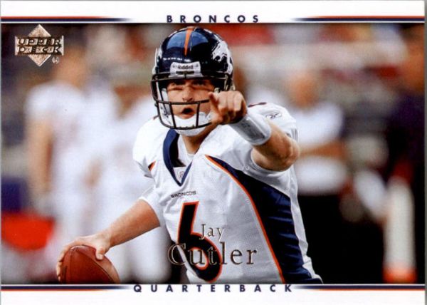 NFL 2007 Upper Deck - No 58 - Jay Cutler