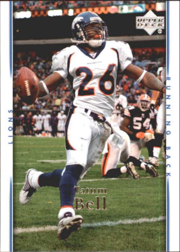 NFL 2007 Upper Deck - No 61 - Tatum Bell