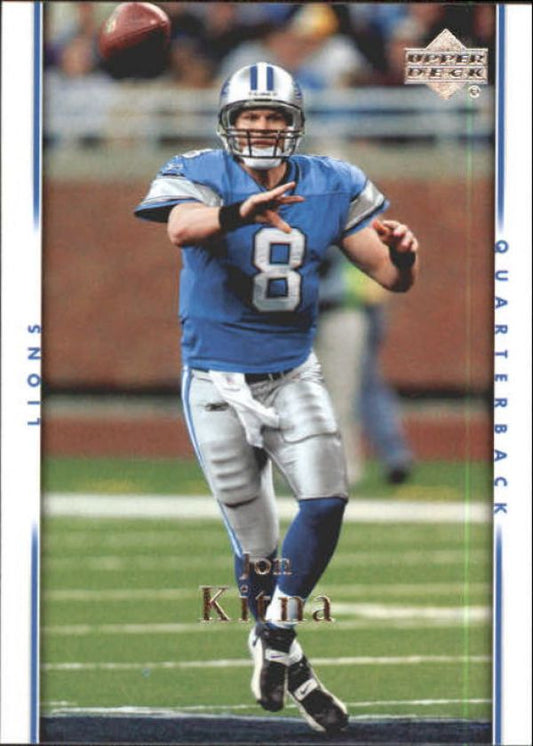 NFL 2007 Upper Deck - No 63 - Jon Kitna