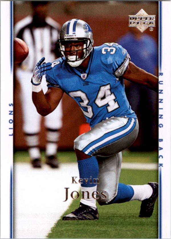 NFL 2007 Upper Deck - No 64 - Kevin Jones