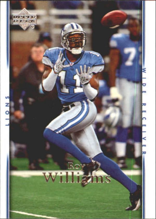 NFL 2007 Upper Deck - No 65 - Roy Williams