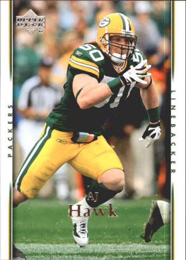 NFL 2007 Upper Deck - No 70 - Aj Hawk