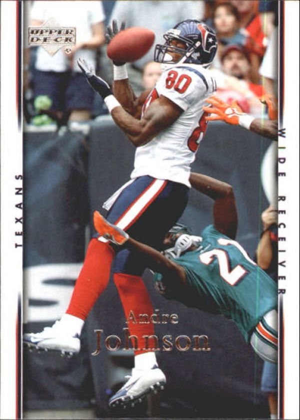 NFL 2007 Upper Deck - No 74 - Andre Johnson